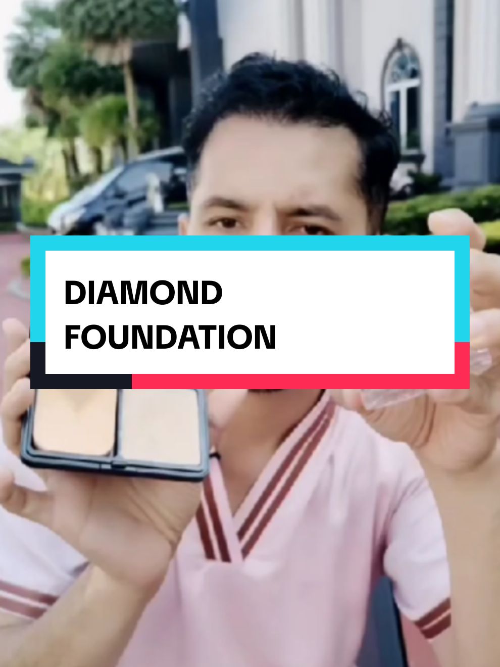 New packaging diamond foundation baru.. Megaaaa #papalaris #terlajaklaris #diamondfoundation 