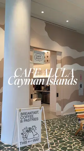 look at this cute little coffee shop I found in the Indigo hotel 🤭🤍🍵  #caymanislands #cayman #coffeeshop #matcha 
