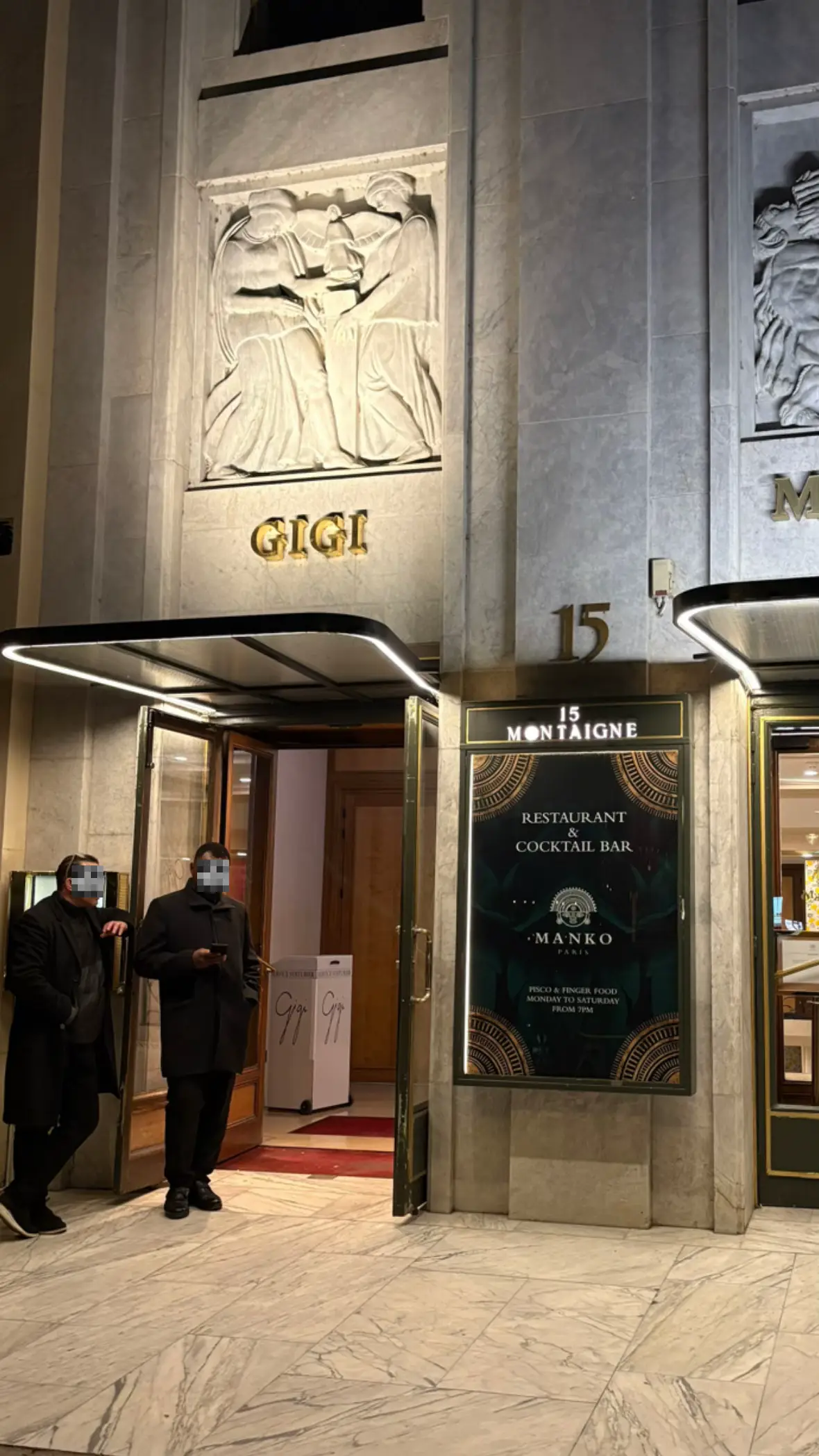 📍GiGi restaurant  #gigi #paris #parisfood #restaurant #parissociety #avenuemontaigne 