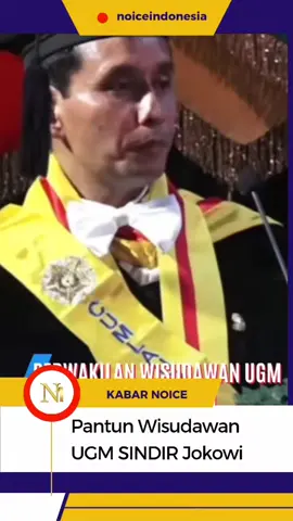 Dr. Ir.  Lasarus Bambang, S, ST, MM, IPU, CRGP Perwakilan Wisudawan Pascasarjana UGM, pantunnya sindir siapa ya.  #ugm #jokowi #kampus #indonesiagelap #pantun #ijazah  #wisuda 