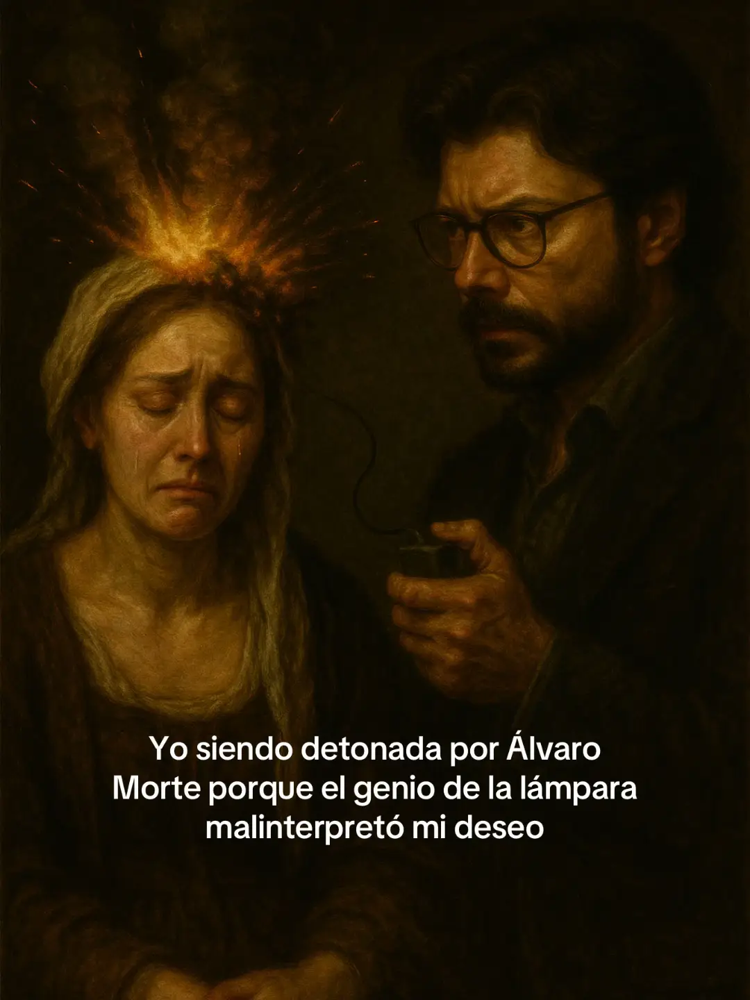 así no era😔  #fypシ゚ #paratii #humor #alvaromorte #actor #300pistolas #idolo #director #geniodelalampara #deseo 