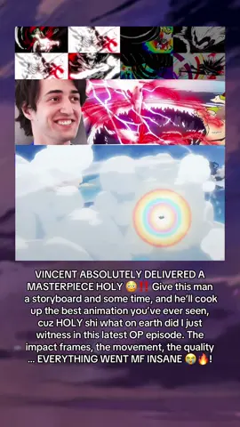Greatest ever animator? #onepiece #onepiece1127 #luffy #gear5 #kizaru #egghead #animation #impactframes #vincentchansard #anime #toeianimation #kaiser🇧🇪🇲🇦 