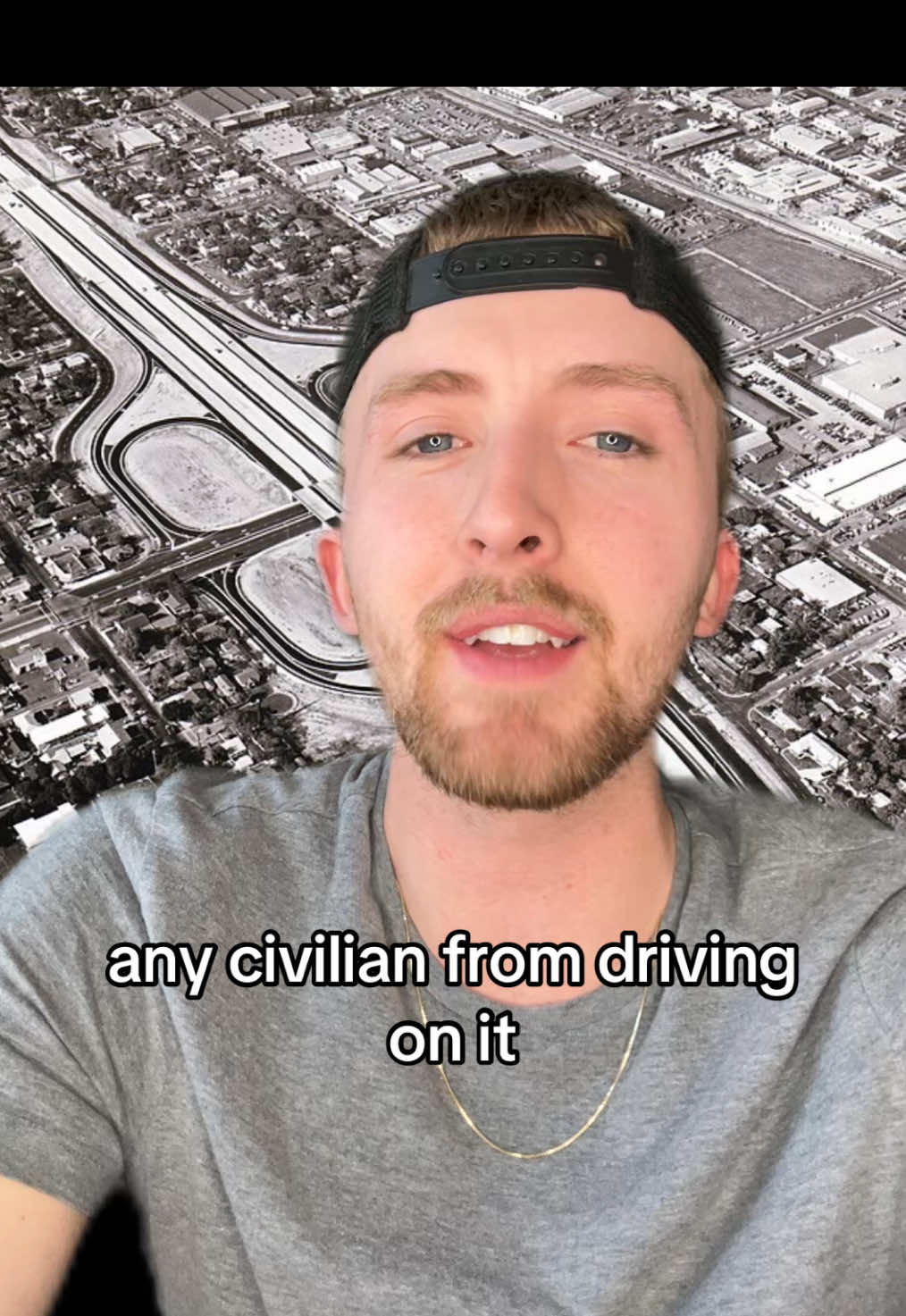 Why highways aren’t meant for YOU to drive on 😳🤯#greenscreen #highway #interstate #roads #military #army #usa #history #interesting #themoreyouknow 