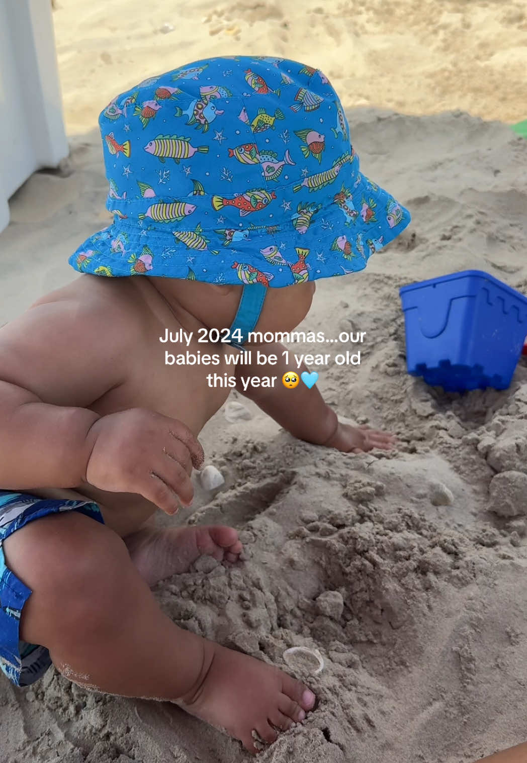 July is only 2 months away 😭 HOW!!! My summer baby is growing so fast 🩵 #julybaby #mommy #MomsofTikTok #momof2 #summerbaby #1stbirthday #foryou #fyppp 