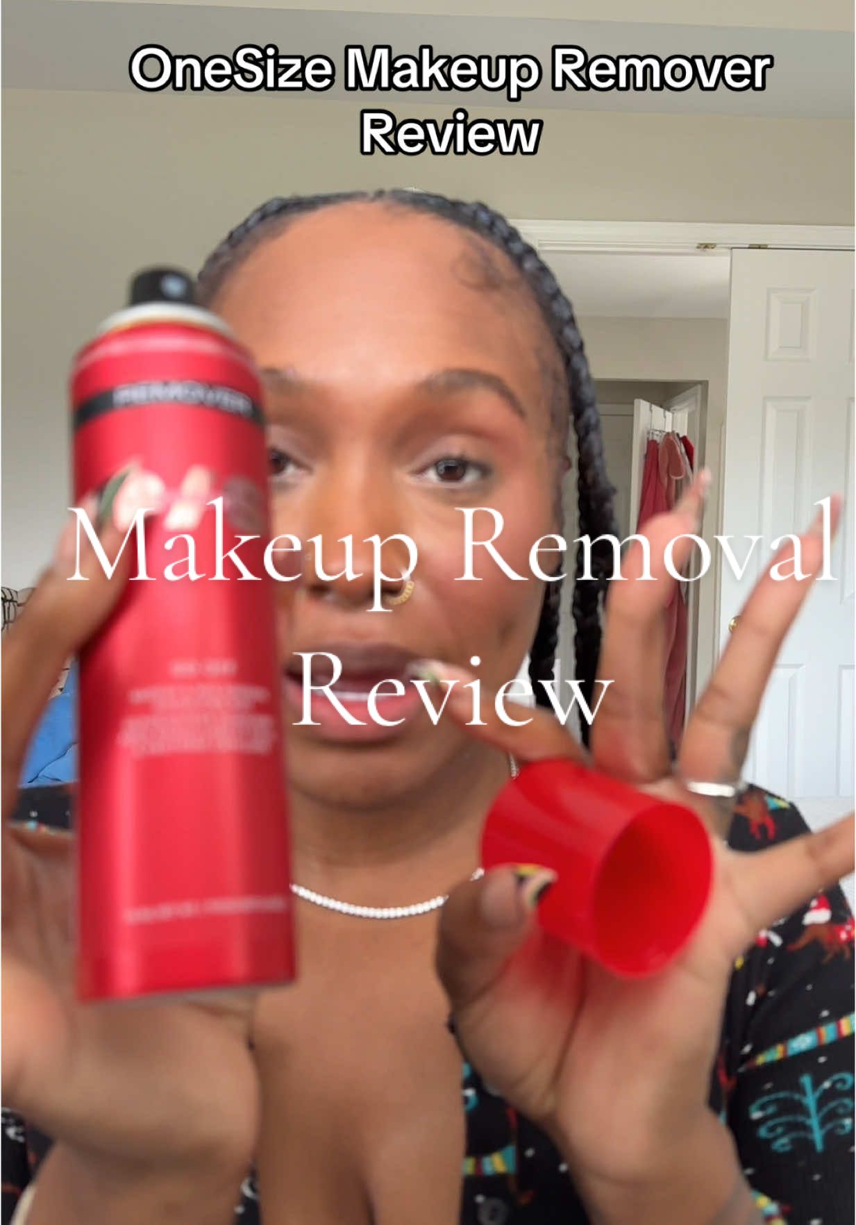 Get rid of the makeup wipes and try @ONE SIZE BEAUTY makeup remover spray! #beautyhacks #makeupandwigremover #makeupremover #onesize  