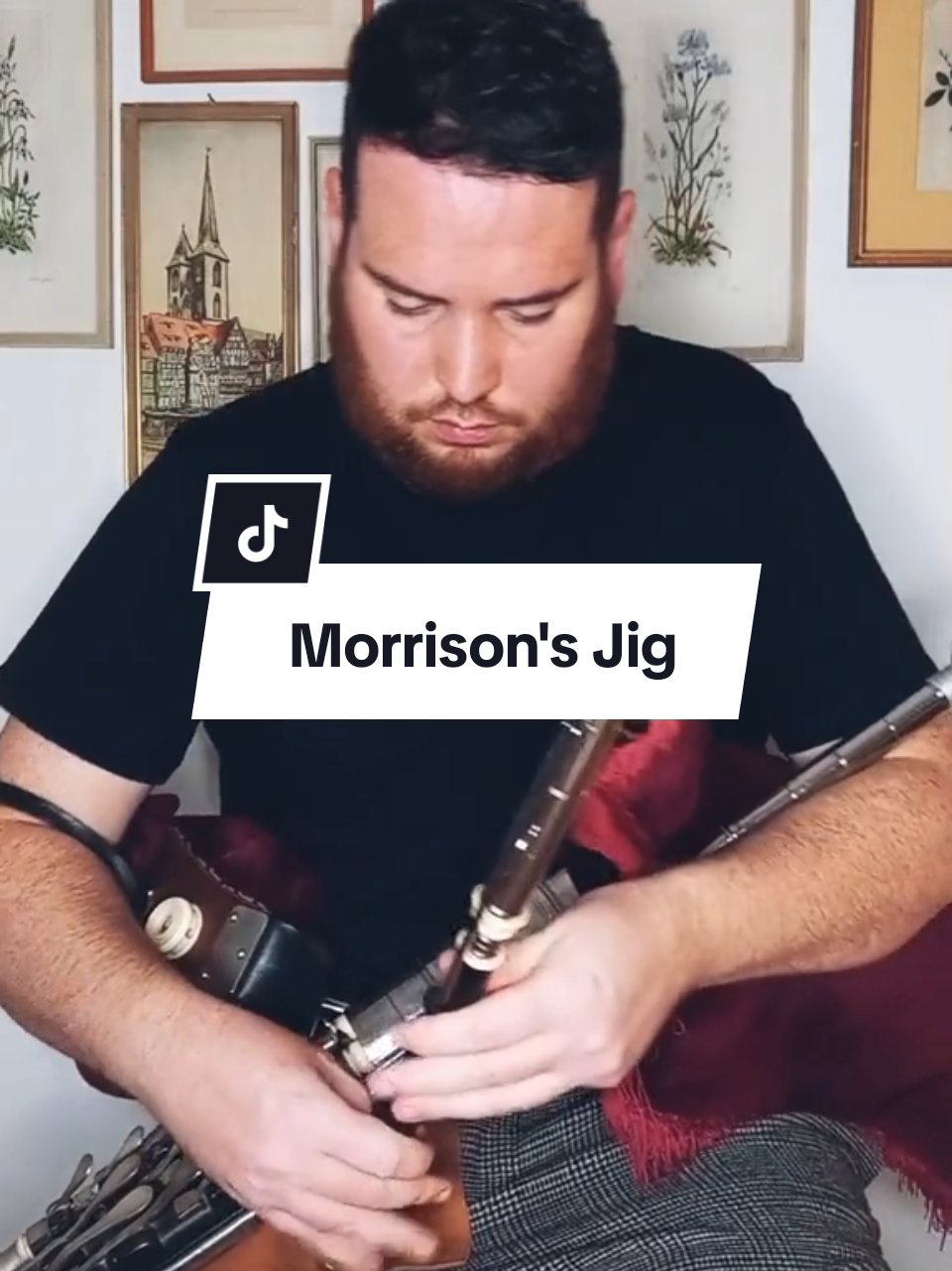 Morrison's Jig ☘️  If you like this, check out the remix by @Harvey Coates !  #ireland #uilleannpipes #irishtiktok #bagpipes #celticmusic #irishmusic 