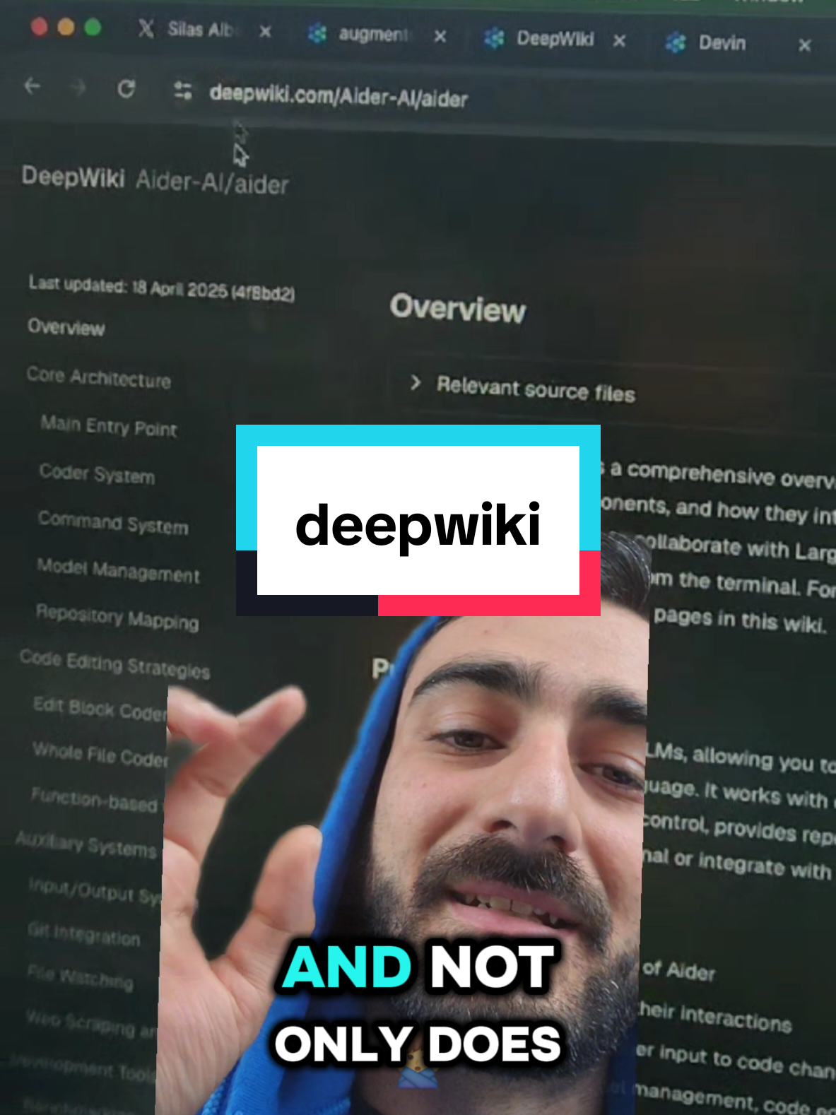 Deepwiki by cognition labs looks like the best way to learn about open source GitHub repositories for free utilising high compute! #github #devin #codebase #repository #coding #opensource 