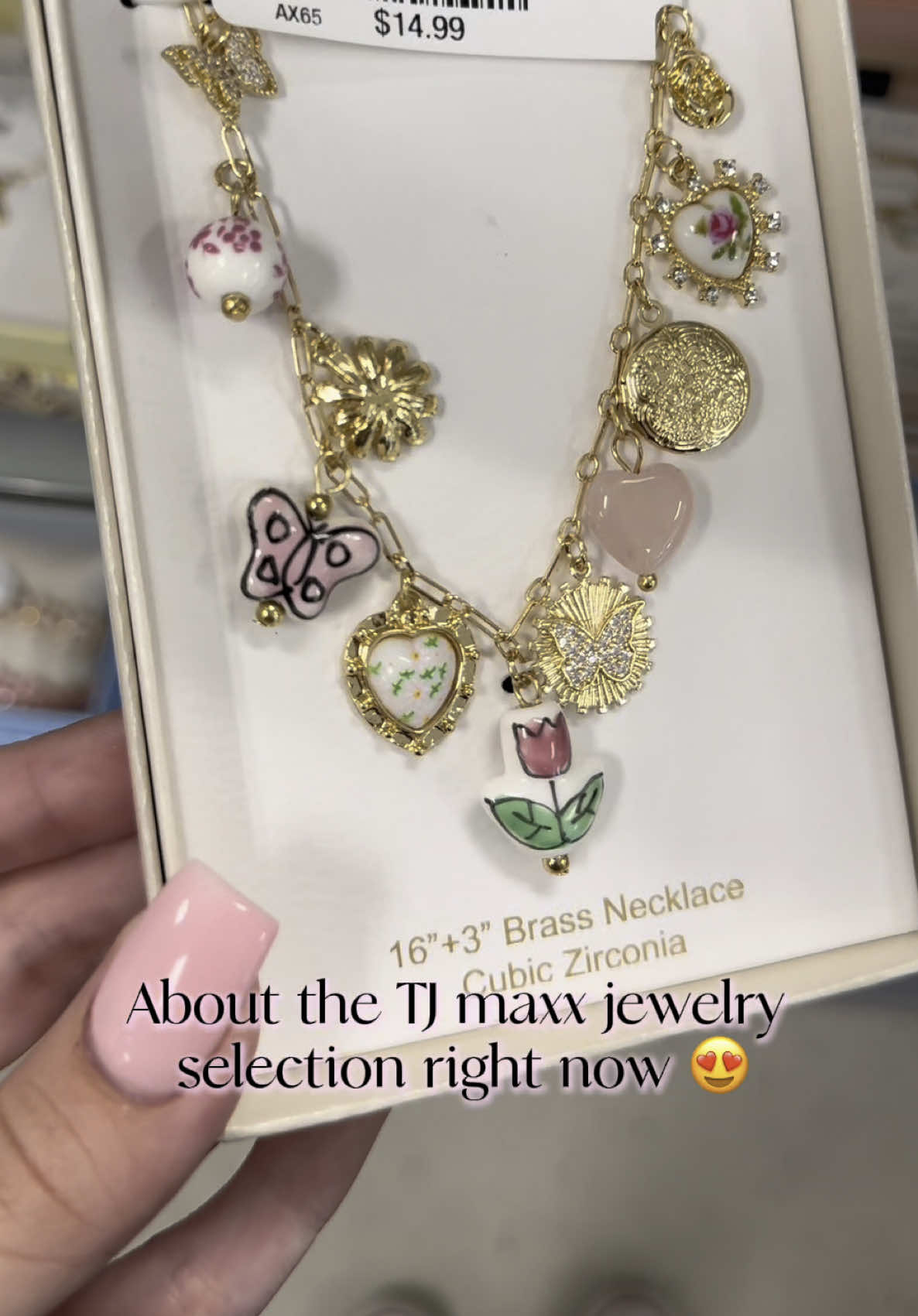 so so good 🩷 #fyp #tjmaxx #tjmaxxfinds #new #tjmaxxhaul #jewelry #Summer #trending 