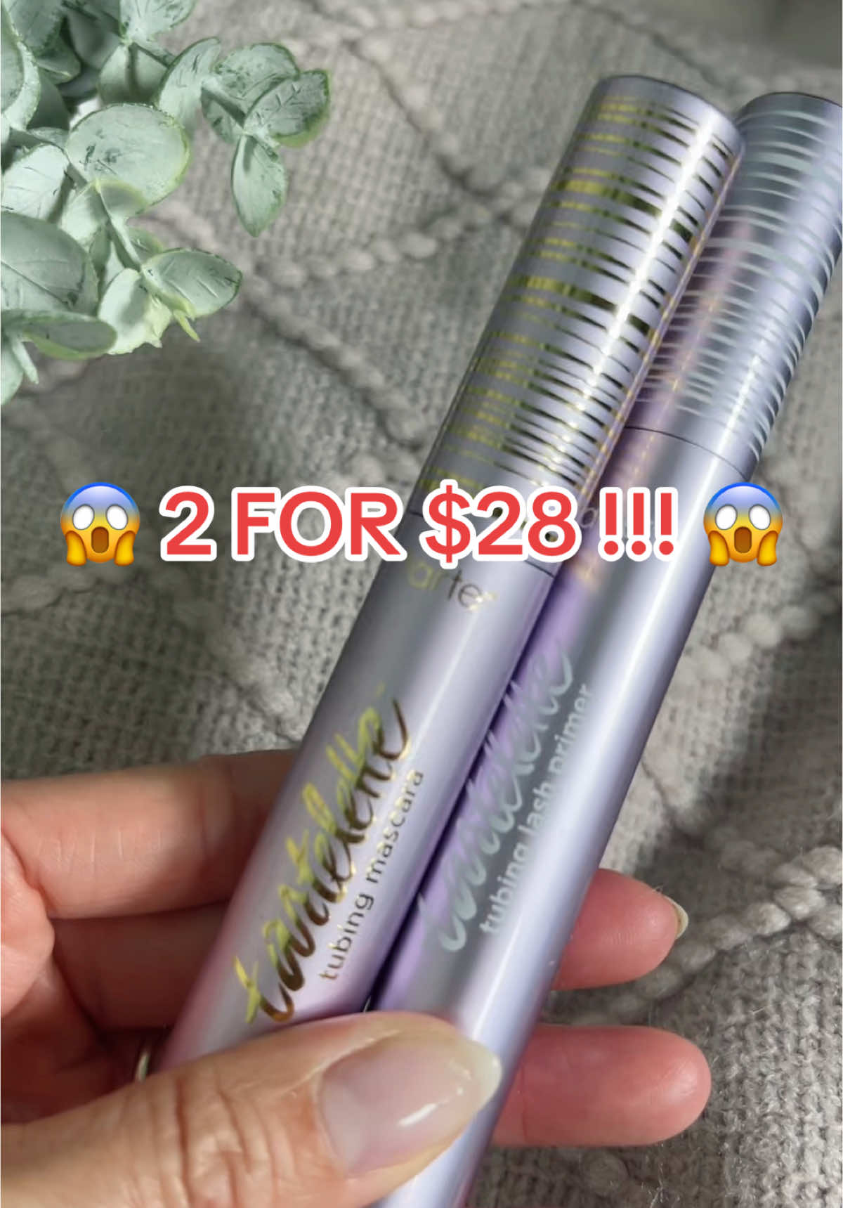 Tarte cosmetics primer and Tarte mascara is a must have !  #tartecosmetics #tartemascara #tarte #tartetubingmascara #ttsbeautybesties #tarte #tarteprimer #primer #mascaraprimer  #tiktokshopcreatorpicks