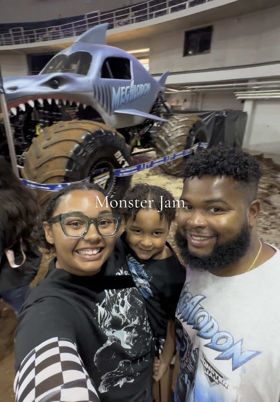 Monster Jam, we will be back 🦈#monsterjam #monstertruck #MomsofTikTok #boymom #momlife #sahmlife 