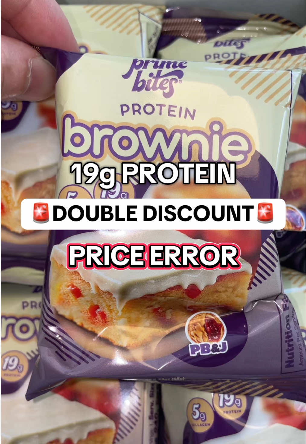 Grab these bestselling 19g Protein Brownies 12 Pack by Prime Bites on a massive savings right now! #primebites #proteinbar #proteinbars  #TikTokShopCreatorPicks #Restock #TTSCreatorBash #aprilmademebuyit  #TikTokShopRestock #tiktokshopmothersday  #TTSLevelUp #ttsdelightnow #GiftGuide  #springtok  #SpringintoHealth #TikTokShopRestock #seasonalgems #TikTokShopSpringGlowUp #SpringGlowUpBoost #SuperBrandDay   #MySuperMoment #TTShome 