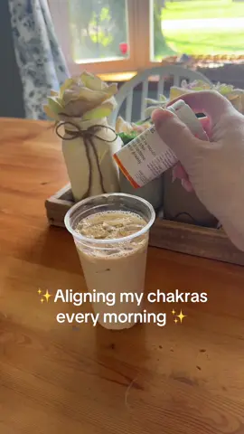 Caffeinated, medicated, and spiritually regulated ✌️#chakras #fyp #coffee 