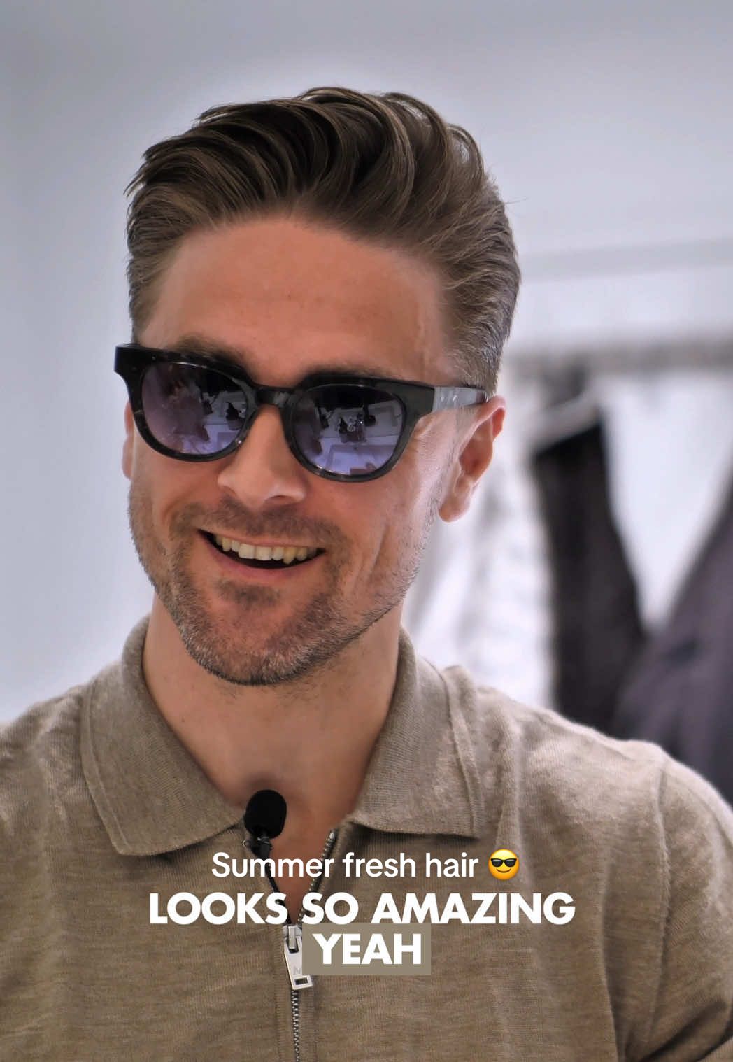Summer fresh hairstyle 😎☀️ #hair #hairstyle #hairdo #hairinspo #inspiration #tutorial #hairtok #hairtutorial #besthair #prestyler #seasalt #byvilain #trendin #sidekickprestyler #golddiggerwax #hairwax #slikhaartv 