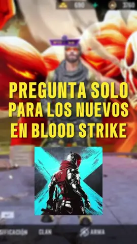 Pregunta SOLO Para Los NUEVOS En BLOOD STRIKE #bloodstrike #bloodstrikeproject #yaelbig