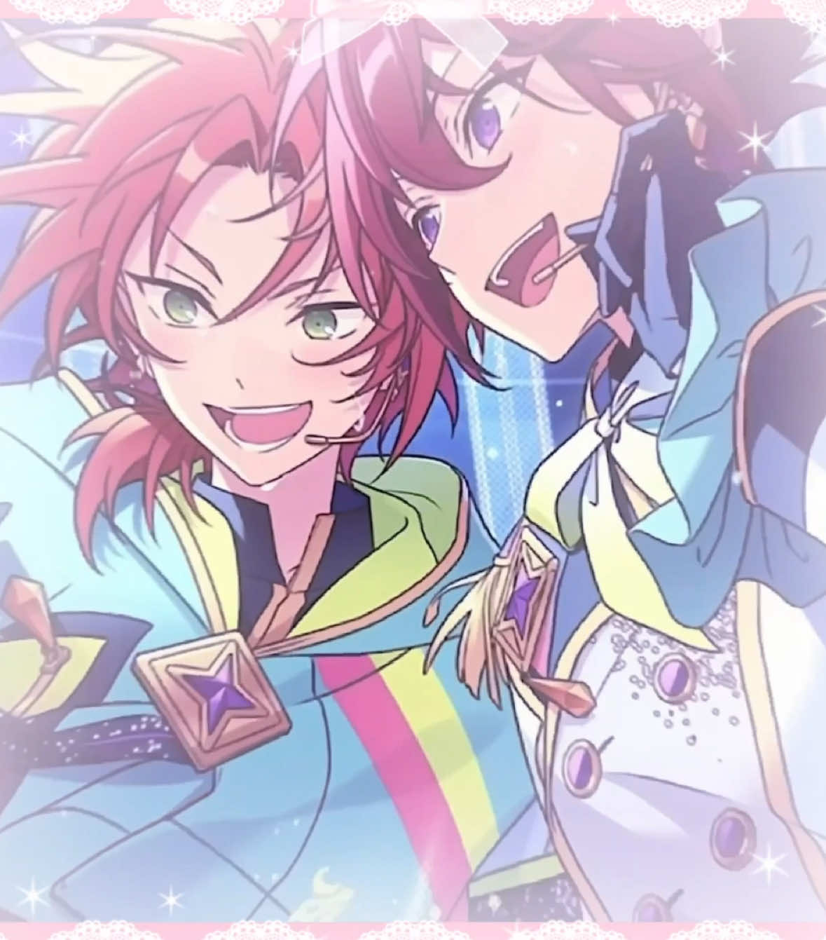 #LEOKASA ; what if i told ygs i was actually named leo tsukinaga and i have a fat crush on tsukasa suou????????????? - #leotsukinaga #knights #knightsenstars #ensemblestars #enstars #ensemblestarsedit #tsukasasuou #tsukasaxleo 