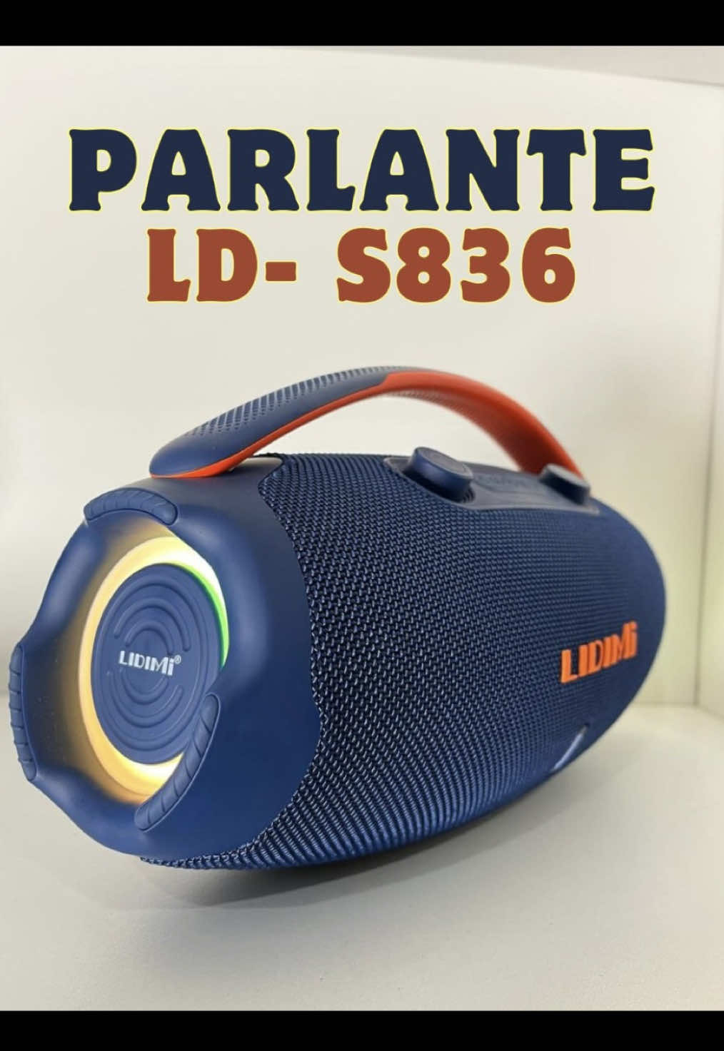 LLEGO PARLANTE PARA AMBIENTES ABIERTOS O CERRADOS  LIDMI S836  POTENCIA: 60 WATS 
