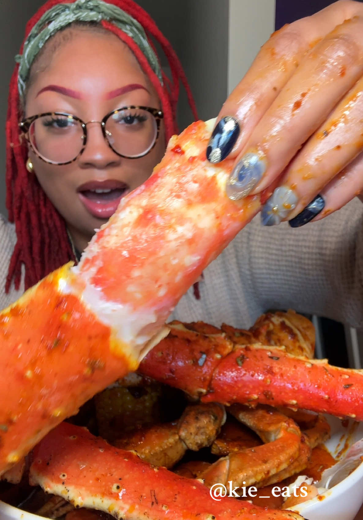 #creatorsearchinsights Made a seafood boil 🦀 🌽 🦐 🥔 🥚  with king crab, jumbo snow crab, shrimp, sausage, and corn. #asmr #seafood #seafoodboil #kingcrab #shrimp #snowcrab #mukbang #fyp #fyp