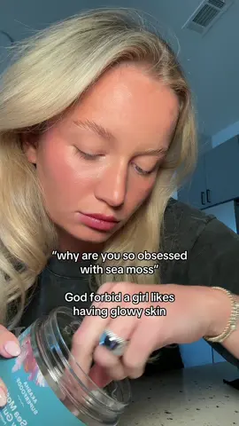 Healing my skin from the inside has changed my life #seamoss #pearlpowder #glowyskin #acneskin 