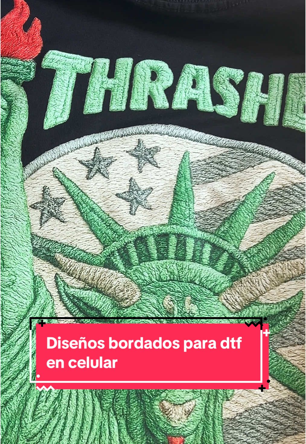 Los diseños tipo bordado para dtf son geniales ❤️ y muy fácil de hacer en dtf para tu marca de ropa #fyp #fypシ゚ #dtf #sublimacion #paratiiiiiiiiiiiiiiiiiiiiiiiiiiiiiii #emprendimiento #marcaderopa #bordado 