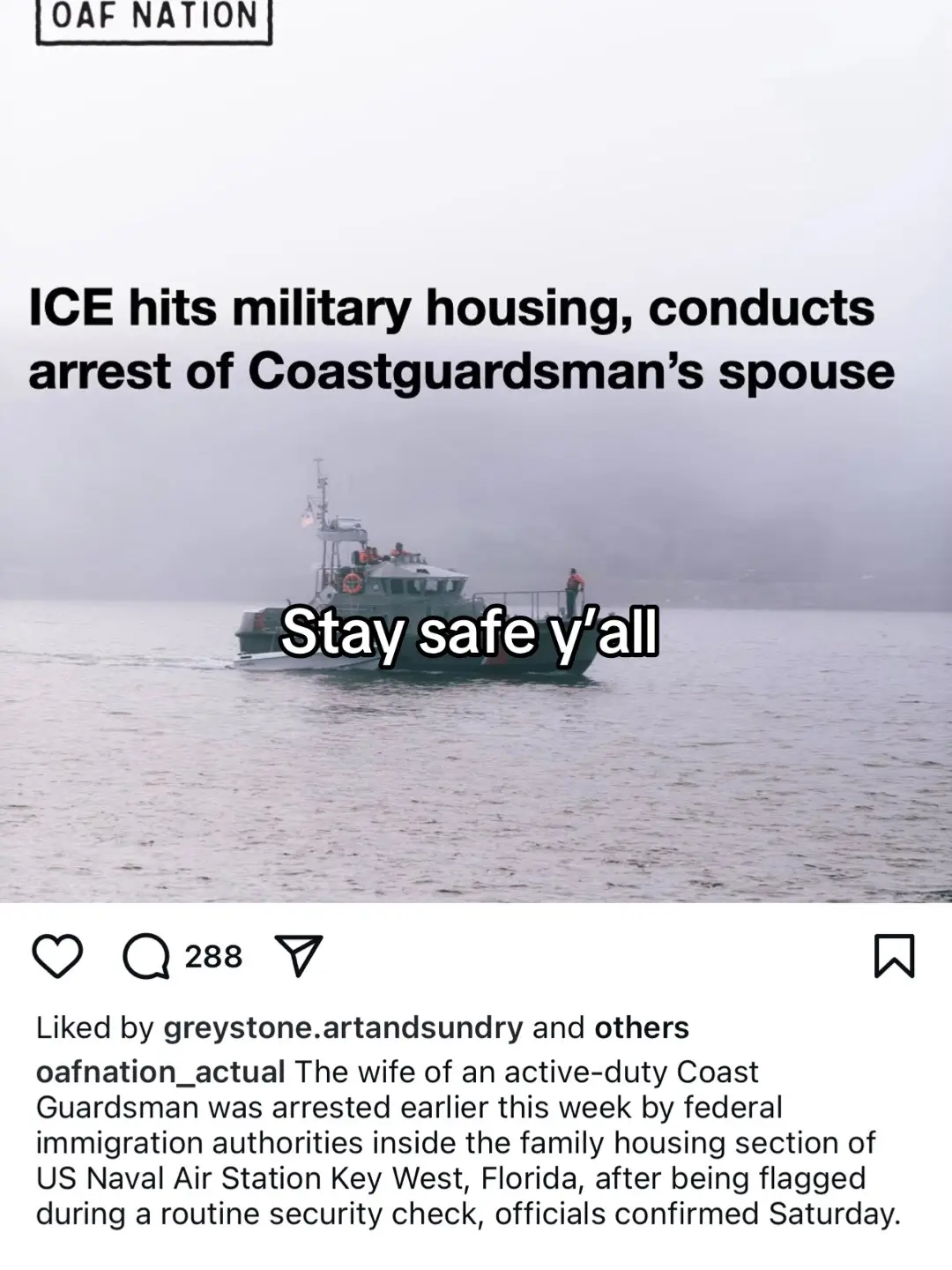 #ICE #military #miltaryspouses #milspouse #coastguard #immigration #fyp