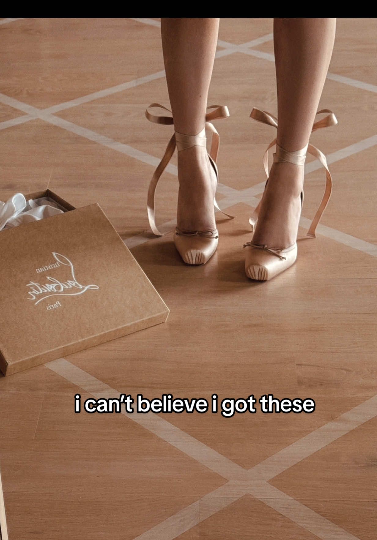 THE LOUBOUTIN BALLET HEELS @Christian Louboutin 😭🩰 #shoes #iloveyou 