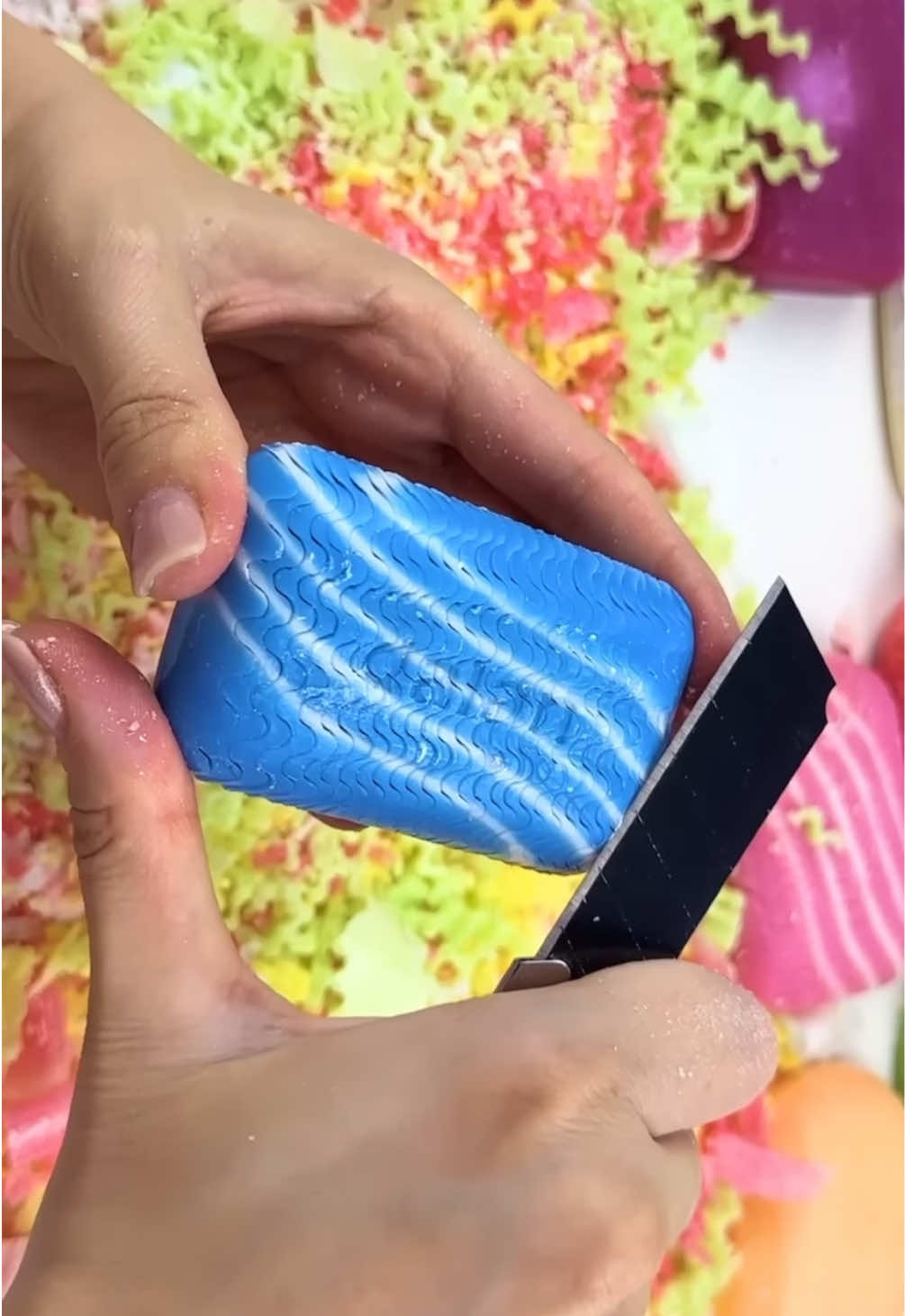 Part 87 | ASMR Soap Cutting #asmrvideo #asmr #asmrtiktoks #satisfying #tingles #satisfyingvideo #asmrsoap #soapcutting #soapcubes #soapasmr #cuttingsoap #asmrsounds #soap 