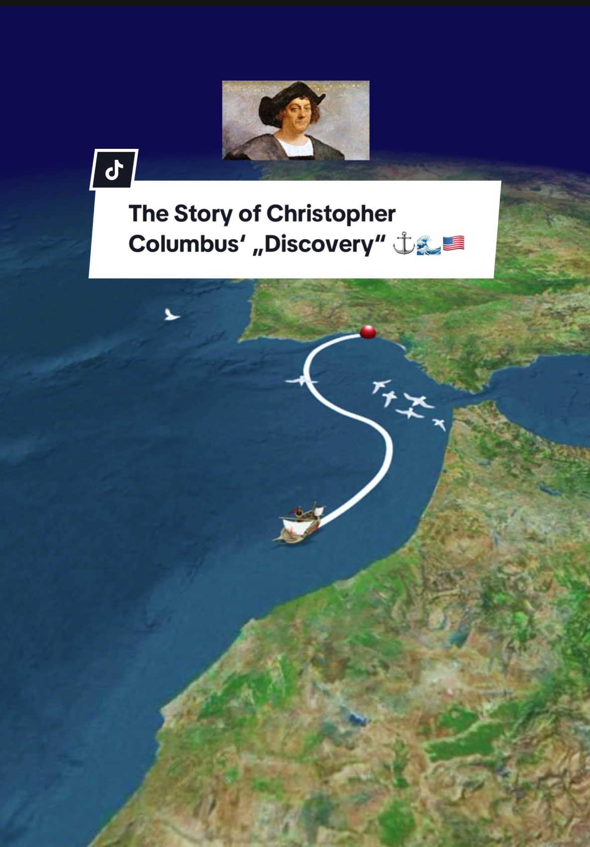The CRAZY Story of Christoper Columbus „Discovery“ ☕️⚓️🇺🇸🇮🇳🌊 | #christophercolumbus #columbus #usa  #indians #america #americanhistory #historytok #HistoryTime #premiumtok #4K | how did Christopher Columbus discover America? Real story Columbus | real footage Columbus | American discovery | founder of America | Amerigo Vespucci 