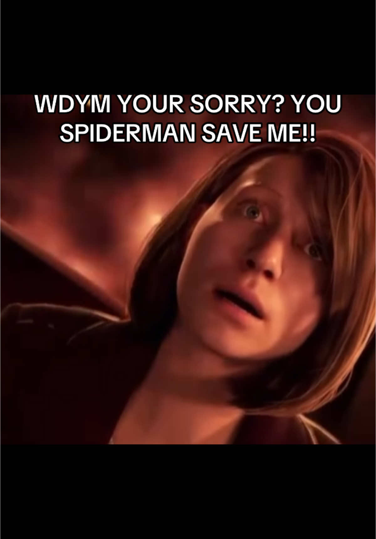 It's over when Spiderman starts apologizing #spiderman #milesmorales #marvelspiderman #marvel #amazingspiderman 