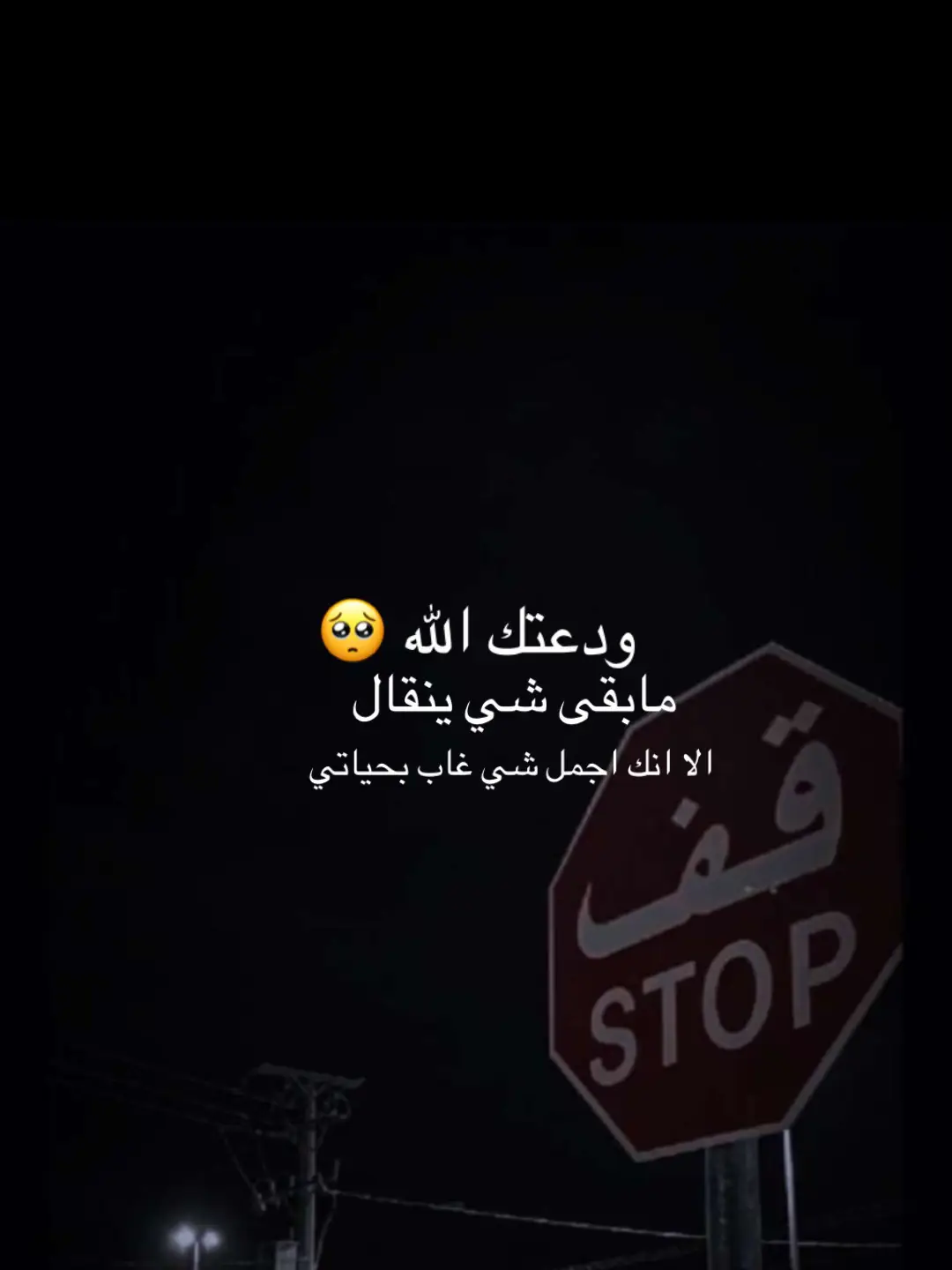 ودعتك الله  ياجمل شي صار بحياتي #اقتباسات #thernd 