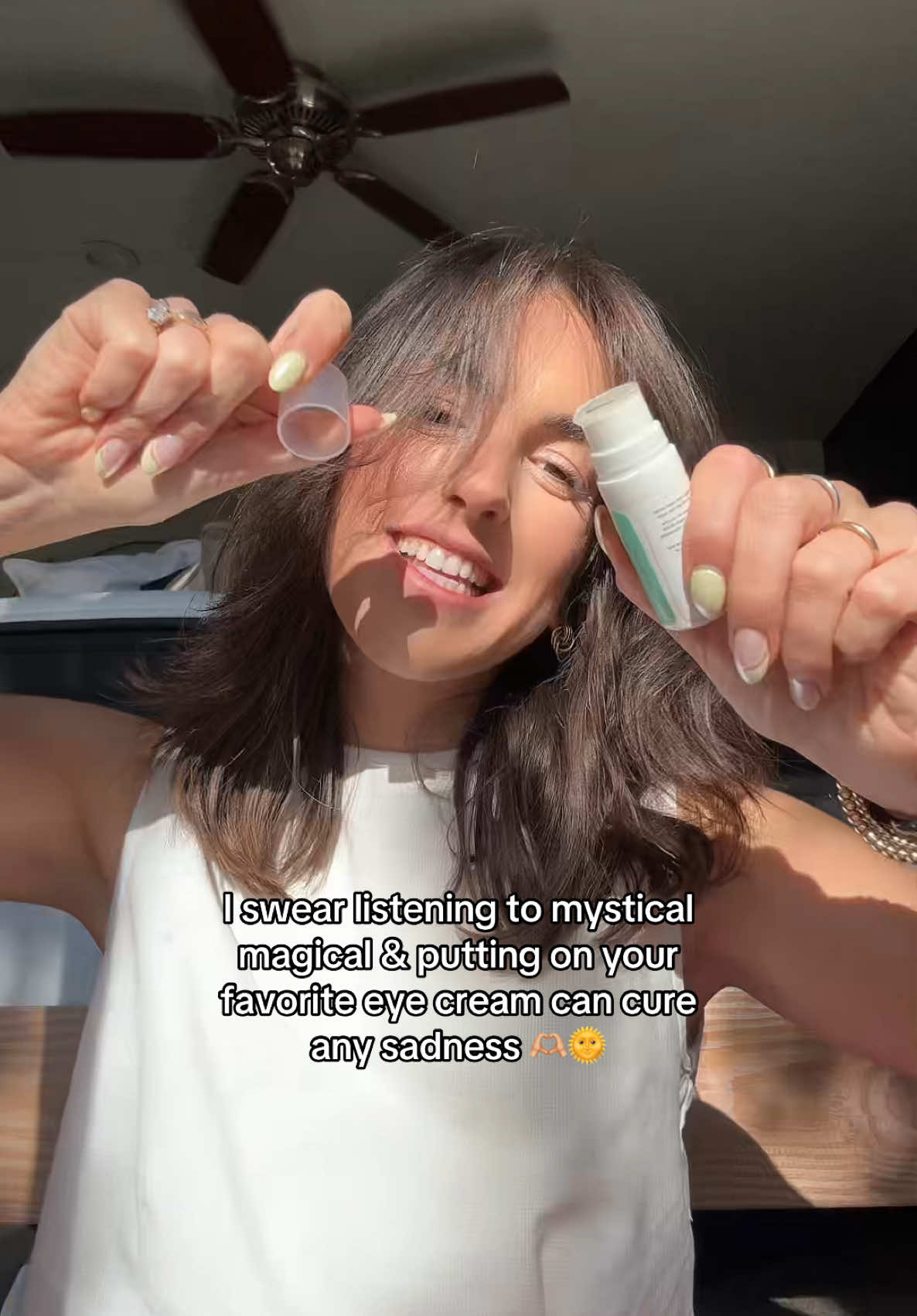 we love this song like we love our eye cream for wrinkles @Benson ✨🫶🏼 