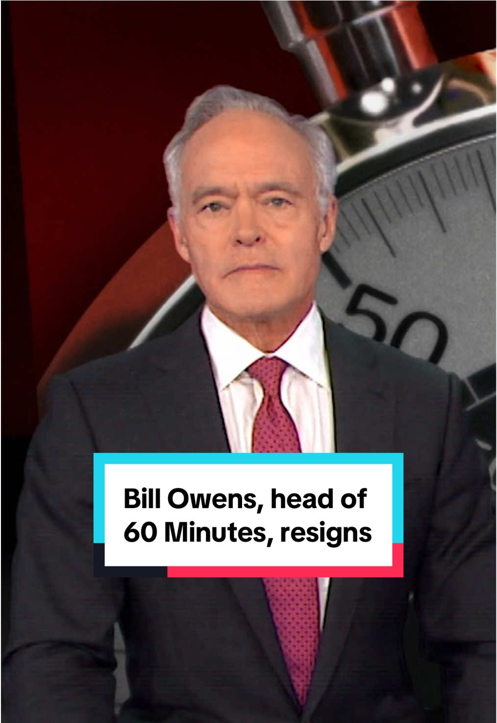 And now, a note on Bill Owens who, until this past week, was the executive producer of 60 Minutes. We’ll be back next week with another edition of 60 Minutes. #60minutes #billowens 