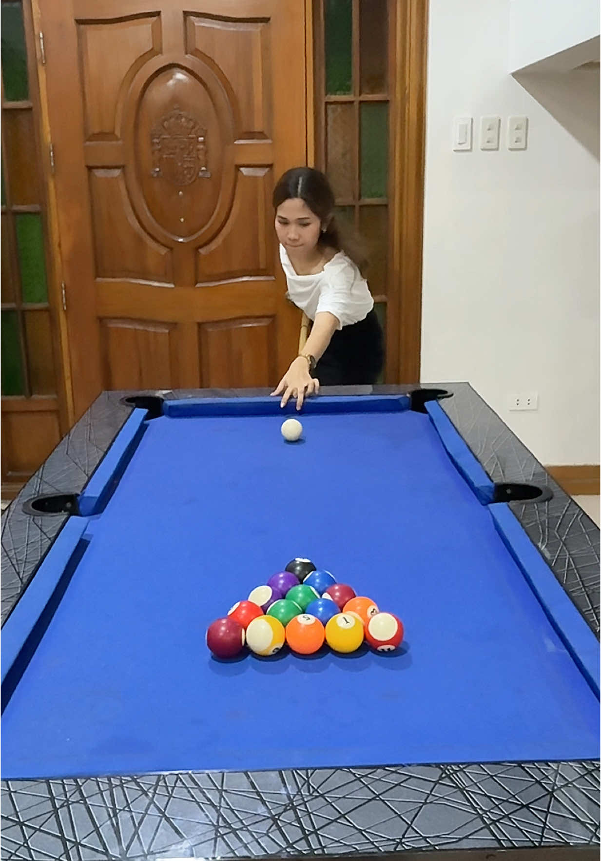ANGAS 🔥!!!! #fyp #trend #billiards #girlbilliards 
