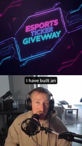 eSports ticker GIVEAWAY 😎 I’ve built LED esport live match tickets that covers 5 esports: 🔵 LoL 🔵 Valorant 🔵 Counterstrike 🔵 Dota 🔵 Call of Duty These bad bois give 24/7 live coverage updates on all past/live/upcoming matches. All you need to do to enter the giveaway is follow @VIZN LED  #giveaway #esports