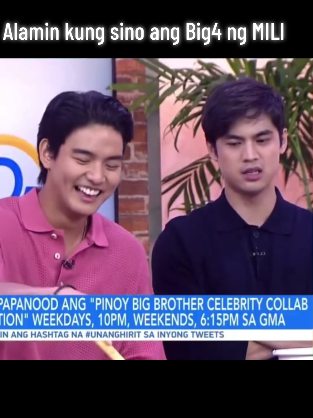 I'm happy that they included AZ as their Big 4. #pbbcollab #pbbcelebrityedition #foryou #fyp #azmartinez #michaelsager #emiliodaez @emiliodaez @michaelsager_ 