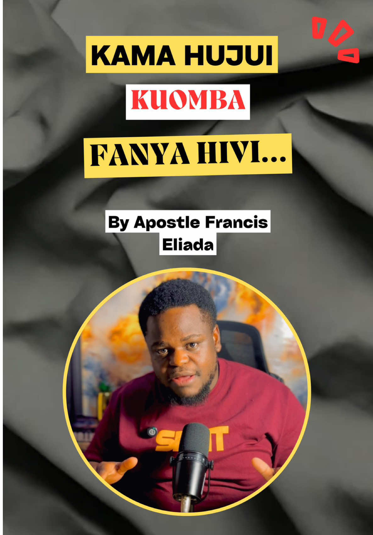 Kama hujui kuomba, anza kwa kufanya hivi! #playlistk#kuombad#dhambit#tobas#serviceb#bibliap#pastortonykapolat#tiktokchurchk#kenyantiktokt#tanzaniatiktokt#tiktokugandaI#ImaniM#MsamahaG#Godk#kusalin#nyakatiz#kuomba 