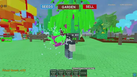 Trading 5 chilled dragon fruits any offers comment || Game name Grow A Garden || #growagarden #fyp #fypシ #editor1 #viral 