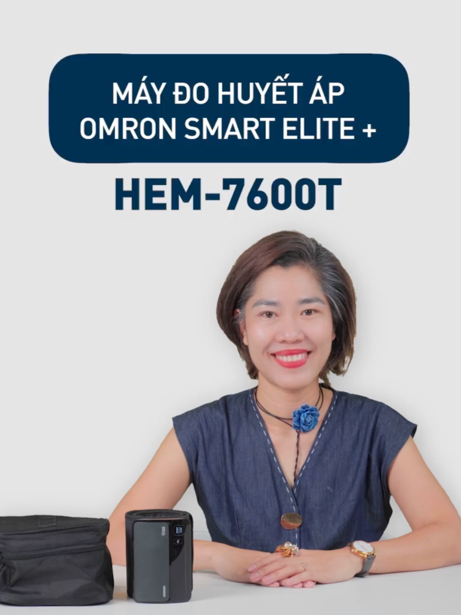Hướng dẫn sử dụng Omron HEM-7600T – Đo huyết áp chuẩn xác với thiết kế không dây hiện đại, tiện lợi Omron HEM-7600T – Máy đo huyết áp không dây đột phá với thiết kế vòng bít Intelli Wrap 360°, giúp đo chính xác ở mọi góc độ. Công nghệ IntelliSense tự động bơm hơi tối ưu, mang đến trải nghiệm đo thoải mái và đáng tin cậy. Kết nối Bluetooth tiện lợi, đồng bộ dữ liệu nhanh chóng với ứng dụng Omron Connect, giúp bạn theo dõi huyết áp dễ dàng mọi lúc, mọi nơi. Thiết kế gọn nhẹ, không dây, hiện đại – giải pháp chăm sóc sức khỏe tim mạch thế hệ mới! #omron  #maydohuyetapbaptay #maydohuyetap #suckhoe #caohuyetap #huyetap