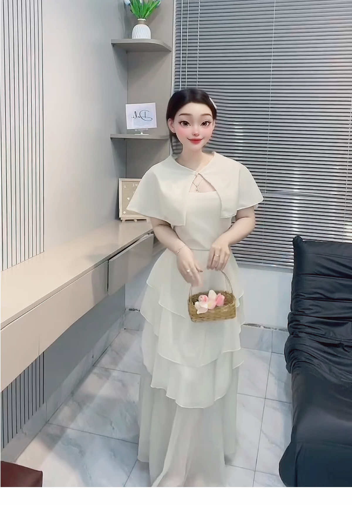 Set váy mặc đi tiệc hay du lịch đều hợp mấy ní ơi. Shop có sẵn trong giỏ ạaa 🛒🎀 #xuhuong #xuhuongtiktok #fyp #vayxinh #foryou #phoidoxinh #thoitrangnu #trending 