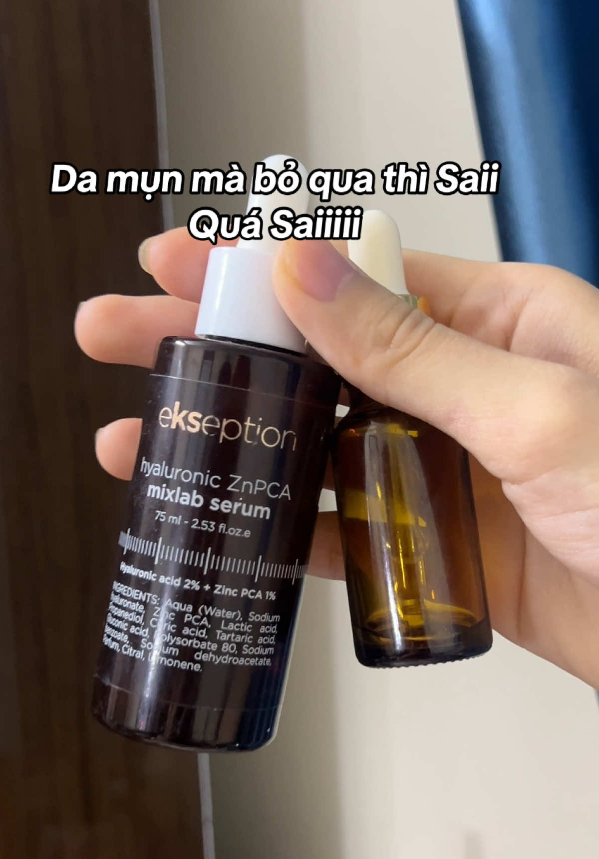 Kể ra size chiết dùng đc cũng lâu nha. Da mụn dùng đỉnh v #review #reviewlamdep #xh #thinhhanh #lamdepkhongkho #lamdepmoingay #phunu #serum #serumkem #ekseption #ekseptionserum #serumtrimun #trimun #trimuntritham #trimunkhoahoc 