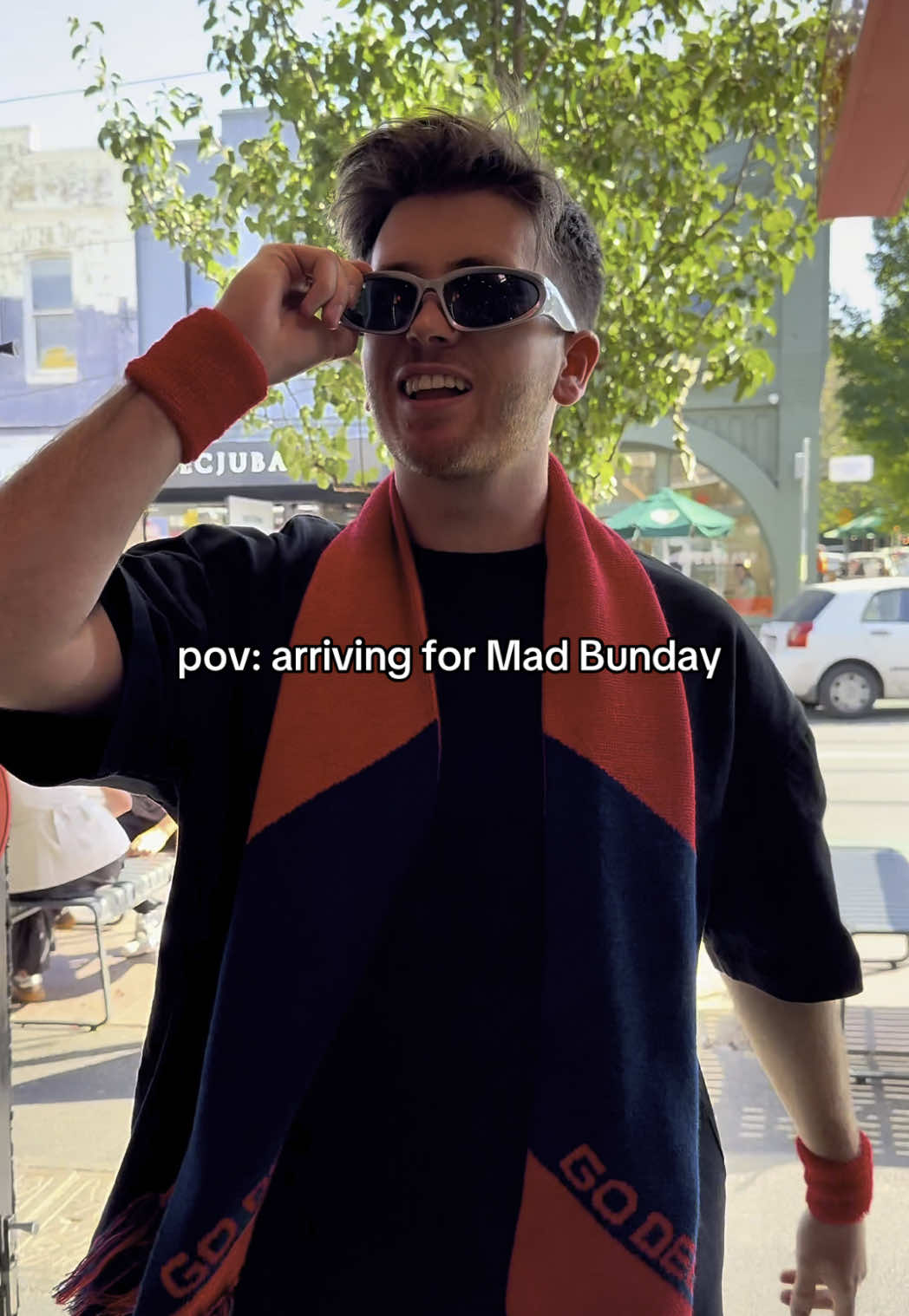 feeling extra on mad bunday 💅 @Caden MacDonald @THE BESTIES @Jarra Davis #footy #afl #madbunday #grilldburgers 