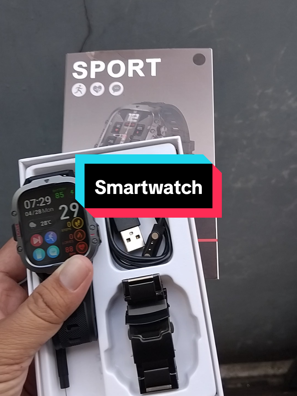 LIGE Jam Tangan Pintar Tahan Air 3ATM Asli Pria Luar Ruangan 100+ Olahraga Deteksi Oksigen Darah Layar 1.96 Inci Panggilan Bluetooth Jam Tangan Pintar untuk Android dan IOS #smartwatch #jamtanganpintar #ligesmartwatch #fypシ゚ 