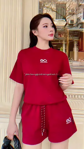 Set Bộ Cộc ECOCHIC NEW LOGO Áo Phông Crop Quần Đùi Cạp Cao Chất Liệu Cao Cấp Chính Hãng ECO ON THE GO #thoitrangnu #OOTD #thoitrangtiktok #fyp #thoitranghe #setboxinh #bonuxinh #donuxinh 