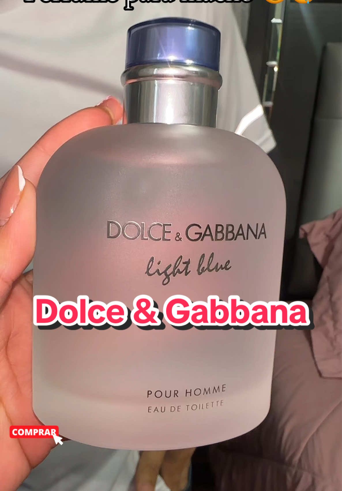 Si quiere a arrest a las chicas debes usarlo 😍🤤#parati #viraltiktok #fyp #dealsforyoudays #TikTokShop #tiktokshopdeals #tiktokshopfinds #dolcegabbana #dolcegabbanalightblue #perfumedolceandgabbana #perfumeparahombre 