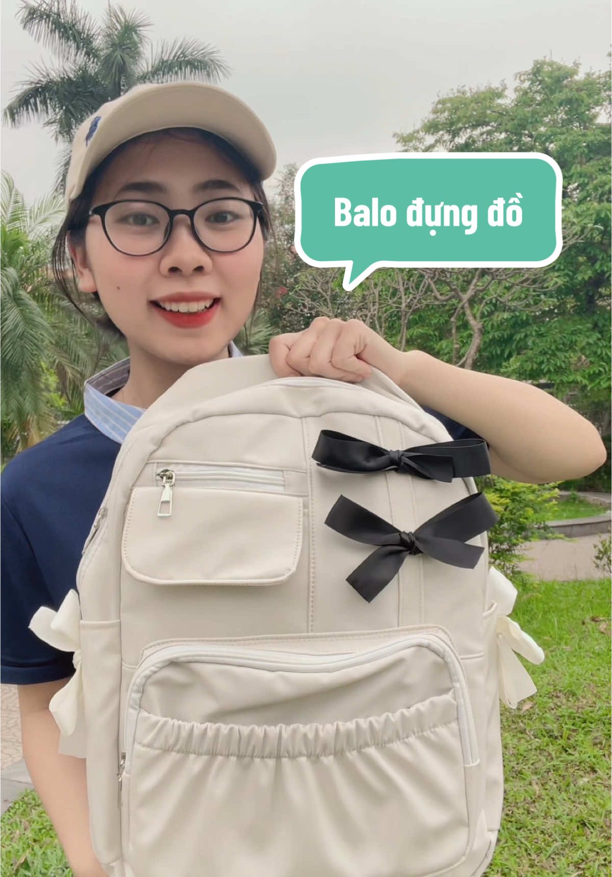 Balo nhỏ thì đựng được gì ???  #hazin #balo #balodu #balono #balofromnho 