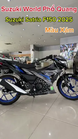 Suzuki Satria F150 2025 màu Xám mới dành cho Fan đam mê tốc độ. #suzuki #satriaf150 #satria2025 #suzukisatria #trend #xuhuong #nhacxuhuong 