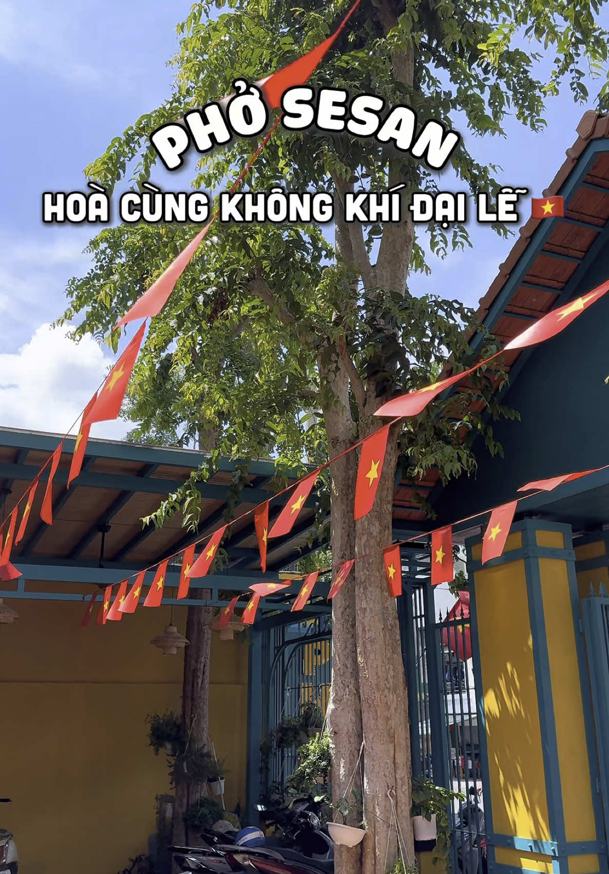 +1 tình yêu ẩm thực Việt Nam trong tôi 😋✨  Dịp lễ này ghé Phở Sesan cùng gia đình hoặc bạn bè thưởng thức trọn vẹn tinh hoa ẩm thực Việt bạn nhó 🇻🇳  #review #ancungtiktok #binulantron #phosesan #xuhuong #saigon 