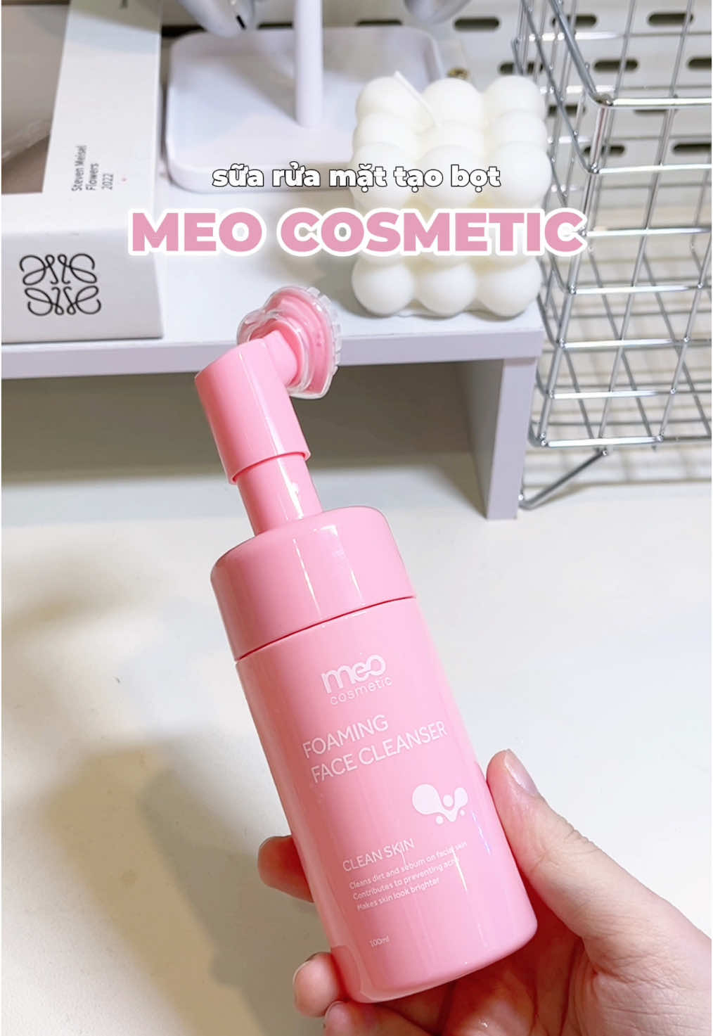 Sữa rửa mặt tạo bọt MEO COSMETIC 💫😘 #suaruamatmeo #meocosmetic #byscom #skincare #suaruamat #chamsocda #xuhuong #unboxing #LearnOnTikTok #ilovetiktok 