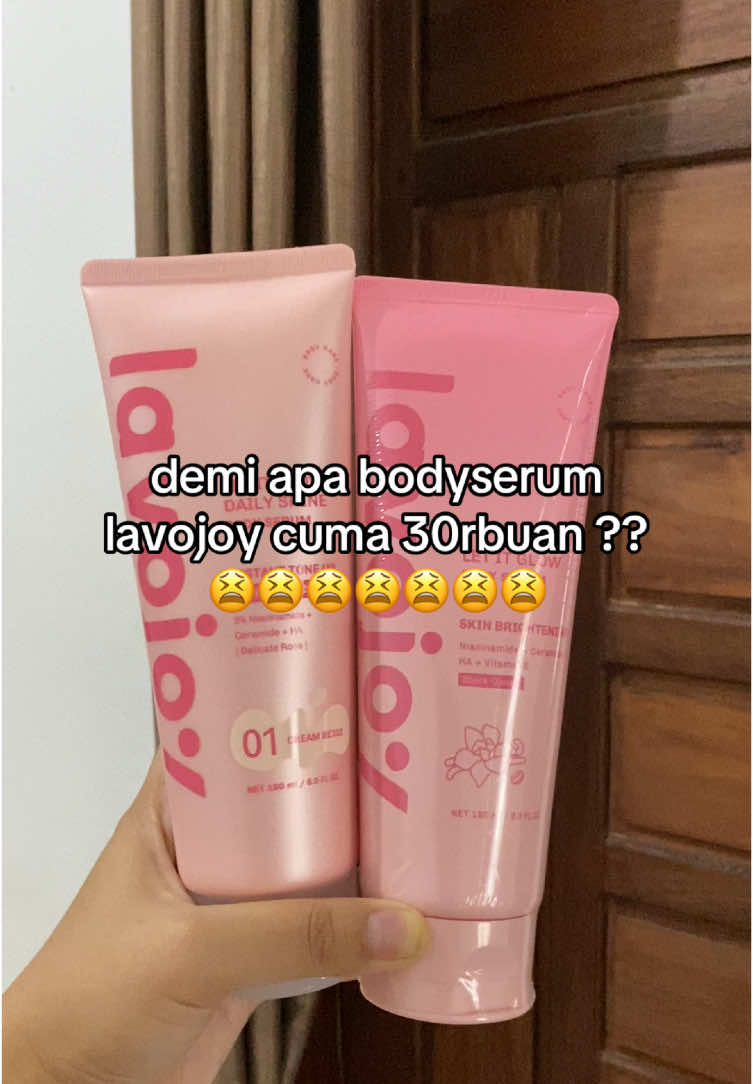 aaakkk demi apaa banting harga 😭😭 @lavojoy_id #bodyserum 