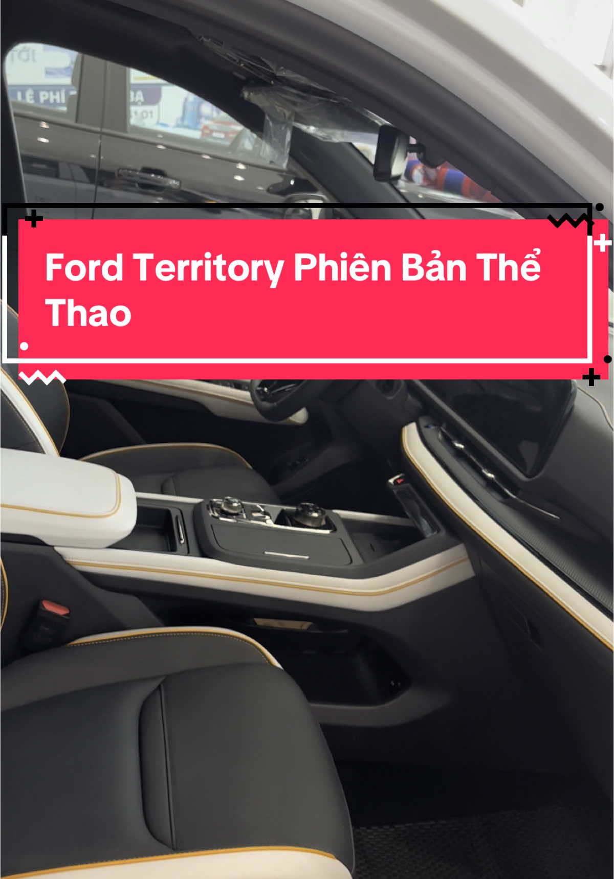 Ford Territory Sport phiên bản thể thao. Với những chi tiết sơn đen bóng, nội thất màu độc đáo. G.I.A 869 chưa bao gồm ưu đãi. #fordbinhduong #territory #giaxeford24h