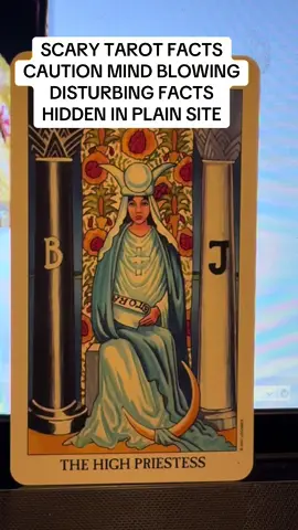 SCARY TAROT FACTS CAUTION MIND BLOWING DISTURBING FACTS HIDDEN IN PLAIN SITE #TAROT